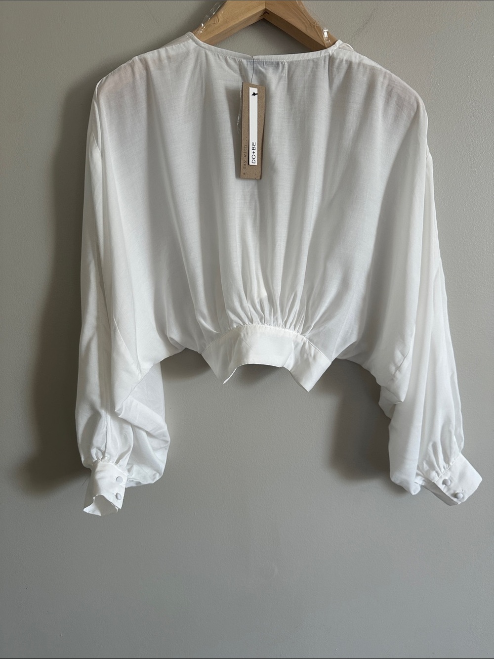 Brand New White BOHO crop top - Picture 13 of 14